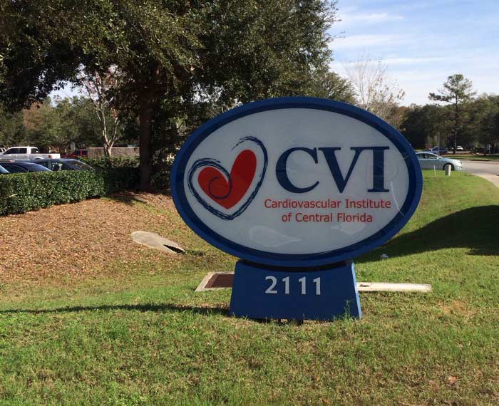 Cardio Institute of Central Florida Monument Sign