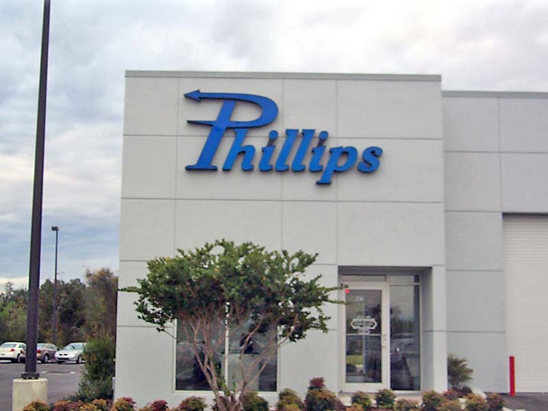 Phillips Channel Letter Sign