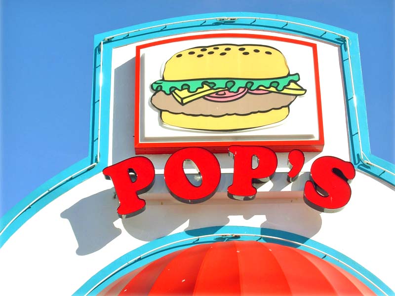 Pop's Burgers Pastrami | Fries | Shakes